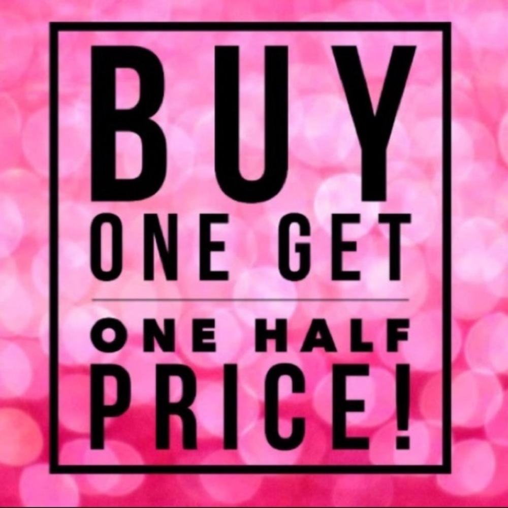 BUY ONE GET ONE 50% OFF SALE